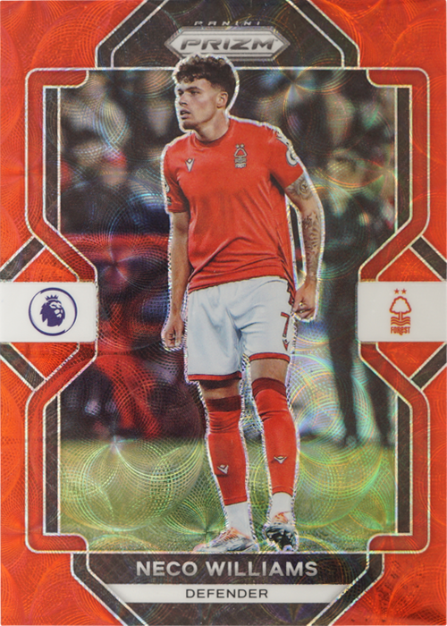 Neco Williams trading card