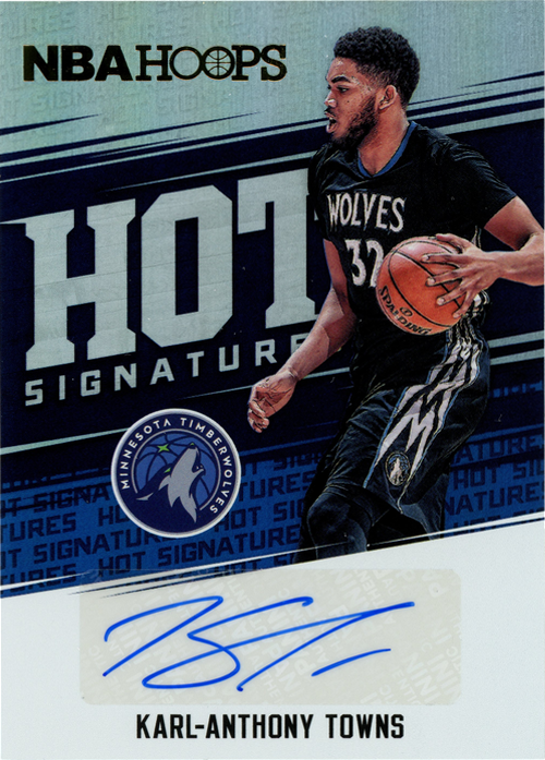 Karl-Anthony Towns trading card