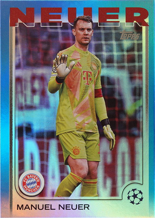 Manuel Neuer trading card