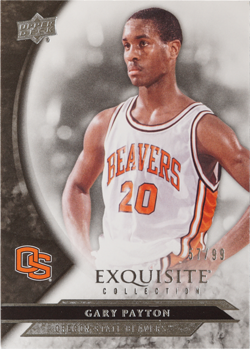 Gary Payton trading card