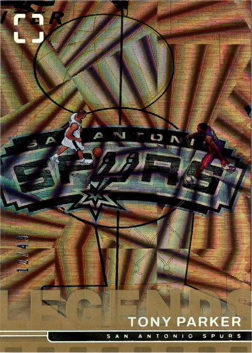 Tony Parker trading card
