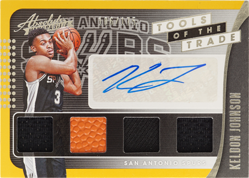 Keldon Johnson trading card