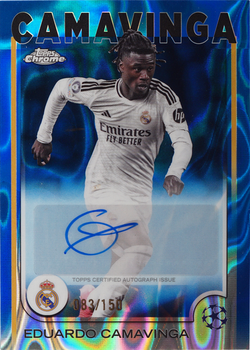 Eduardo Camavinga trading card