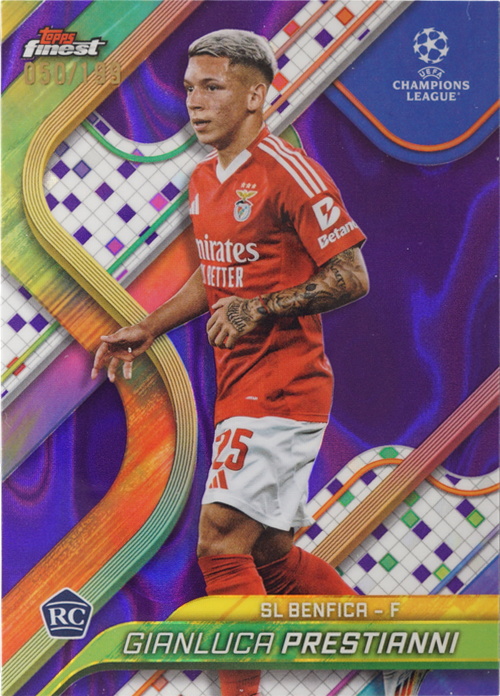 Gianluca Prestianni trading card