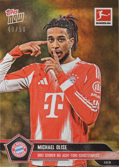 Michael Olise trading card