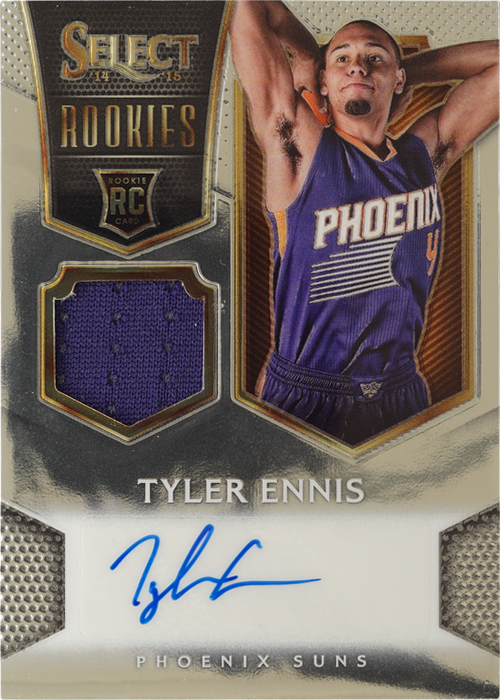 Tyler Ennis trading card