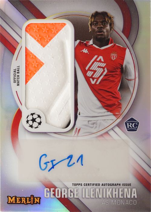 George Ilenikhena trading card