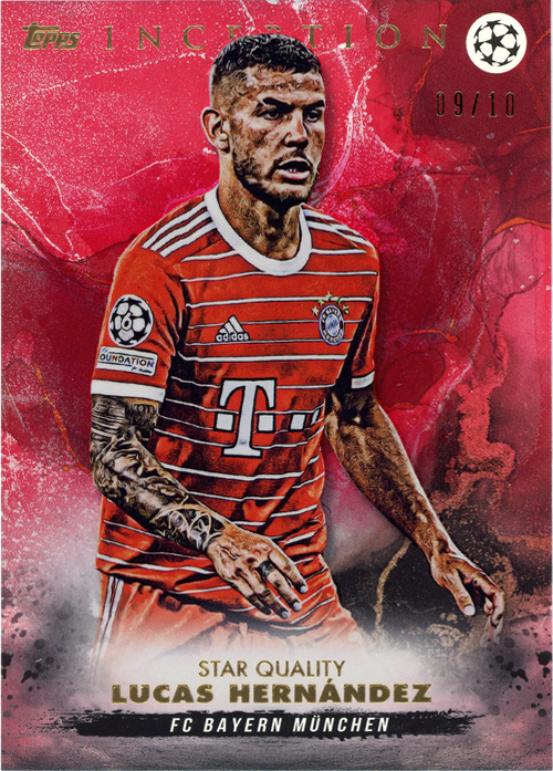 Lucas Hernandez trading card