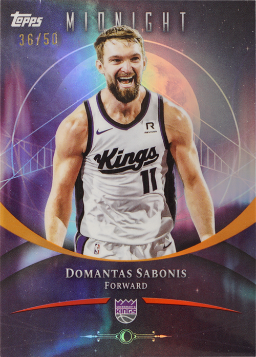 Domantas Sabonis trading card