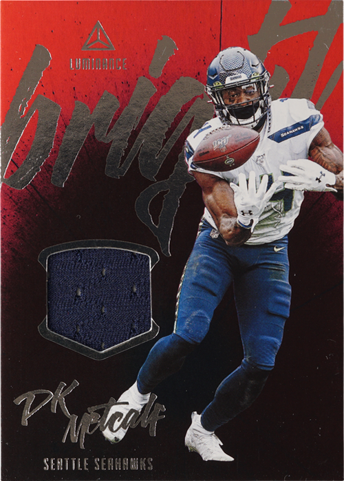 DK Metcalf trading card
