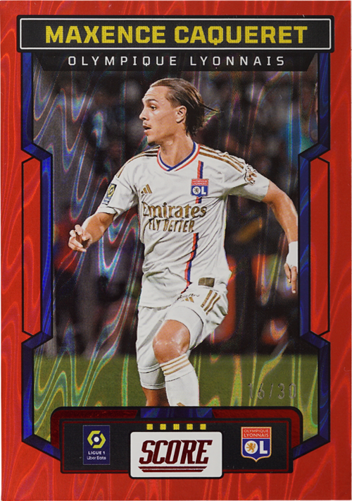 Maxence Caqueret trading card