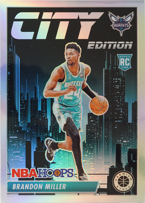 Brandon Miller trading card