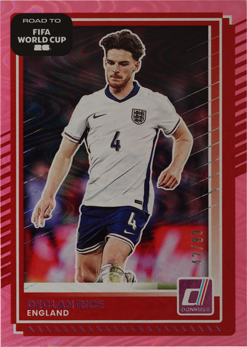 Declan Rice trading card