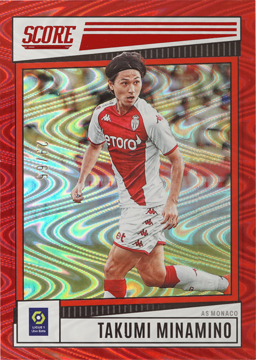 Takumi Minamino trading card