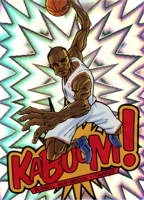 Russell Westbrook trading card