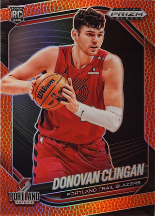 Donovan Clingan trading card