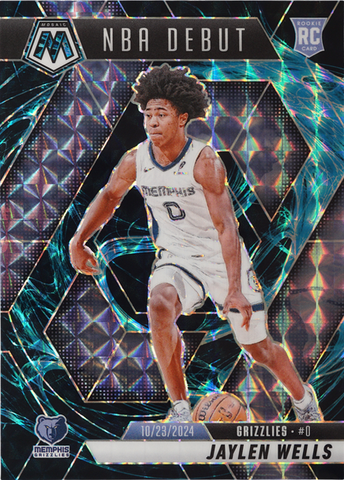Jaylen Wells trading card