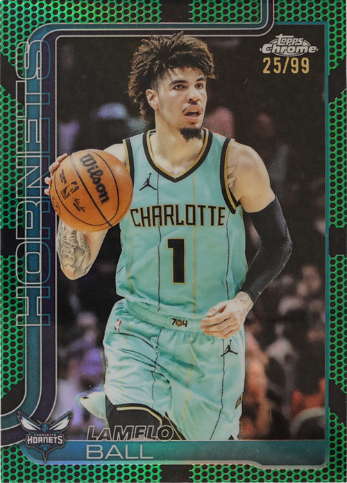 LaMelo Ball trading card