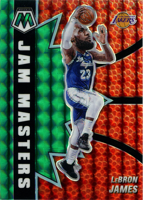 LeBron James trading card