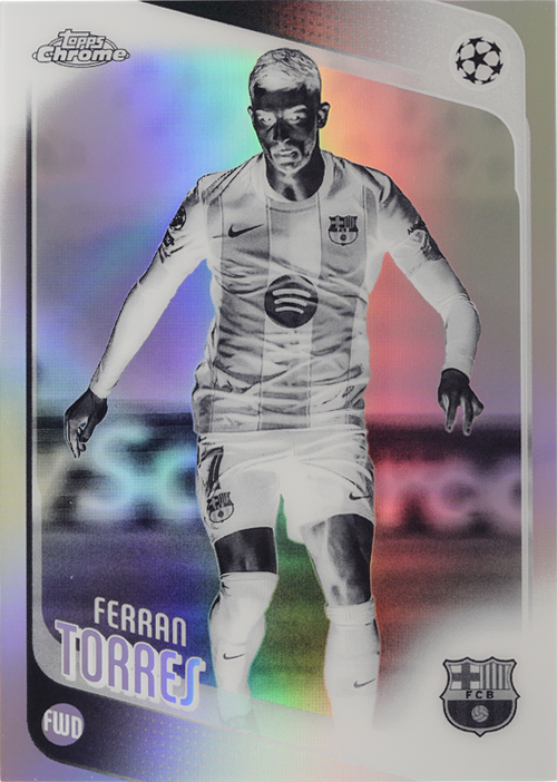Ferran Torres trading card