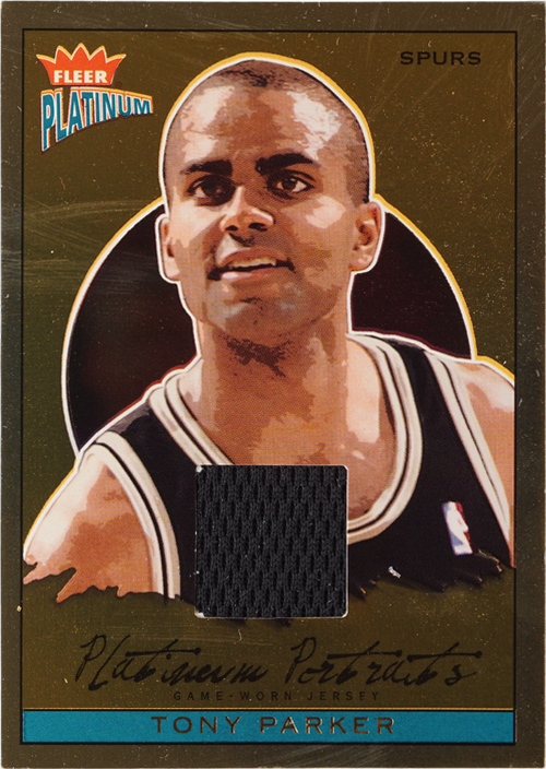 Tony Parker trading card