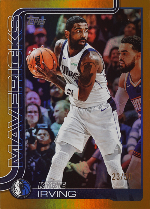 Kyrie Irving trading card