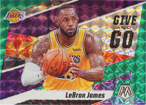 LeBron James trading card