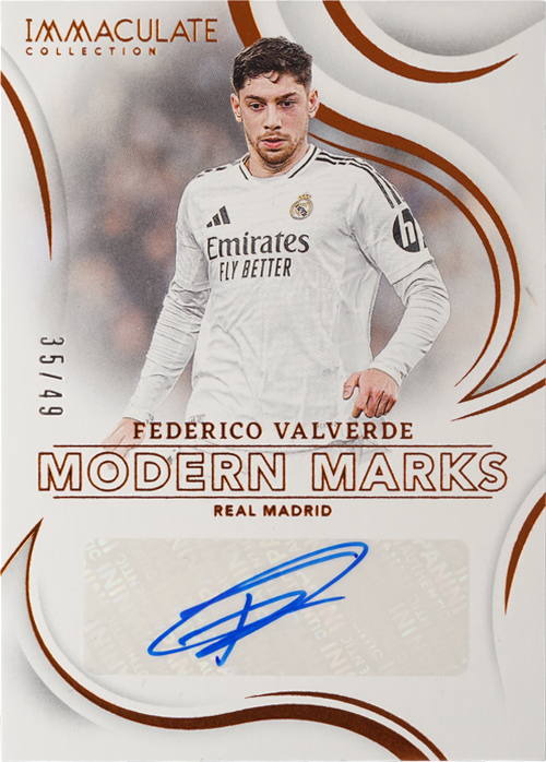 Federico Valverde trading card