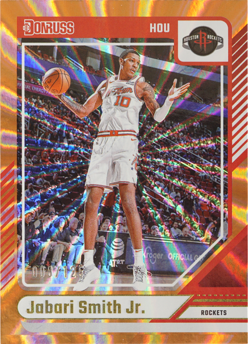 Jabari Smith Jr. trading card