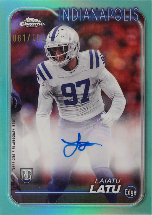 Laiatu Latu trading card