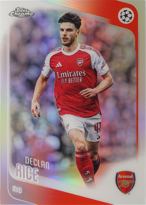 Declan Rice trading card