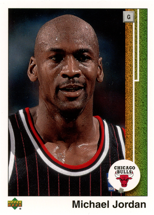 Michael Jordan trading card