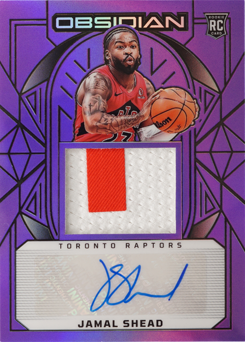Jamal Shead trading card