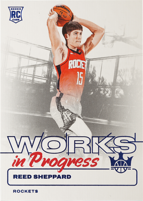 Reed Sheppard trading card