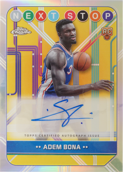 Adem Bona trading card