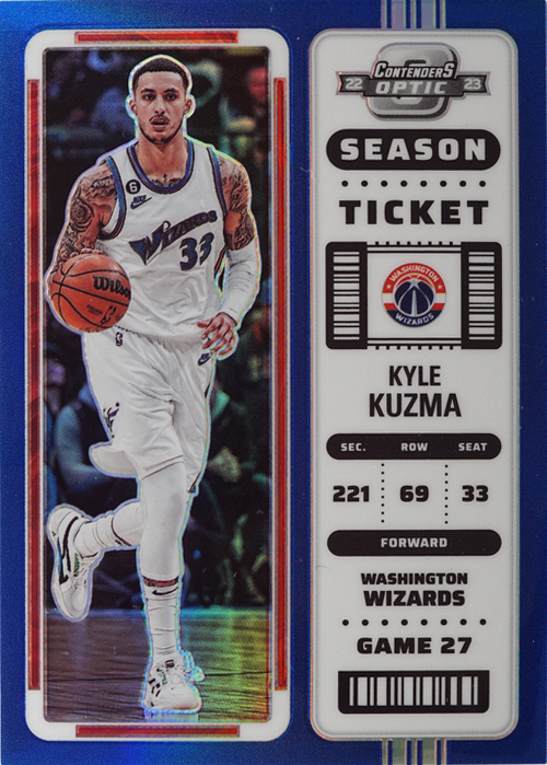 Kyle Kuzma trading card