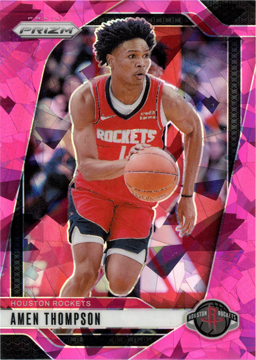 Amen Thompson trading card