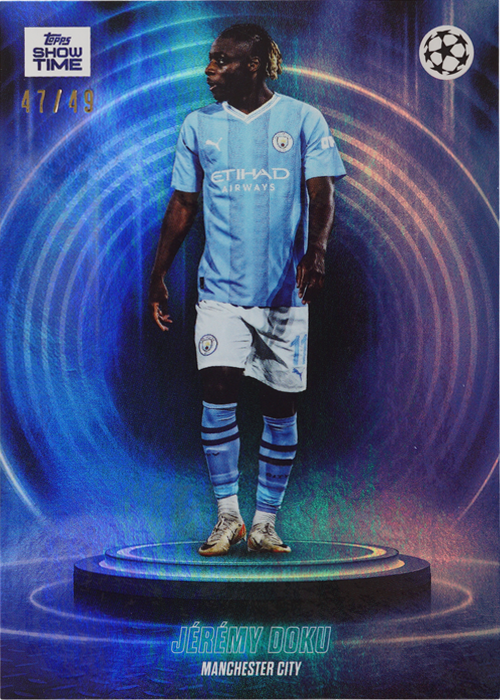 Jérémy Doku trading card