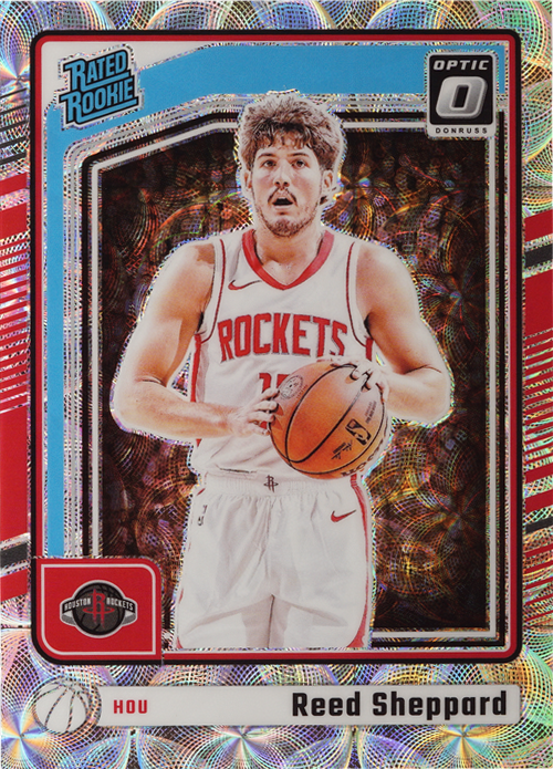 Reed Sheppard trading card