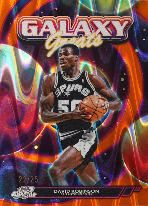 David Robinson trading card