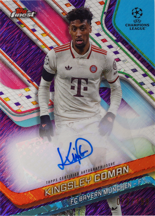Kingsley Coman trading card
