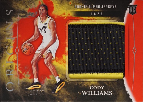 Cody Williams trading card