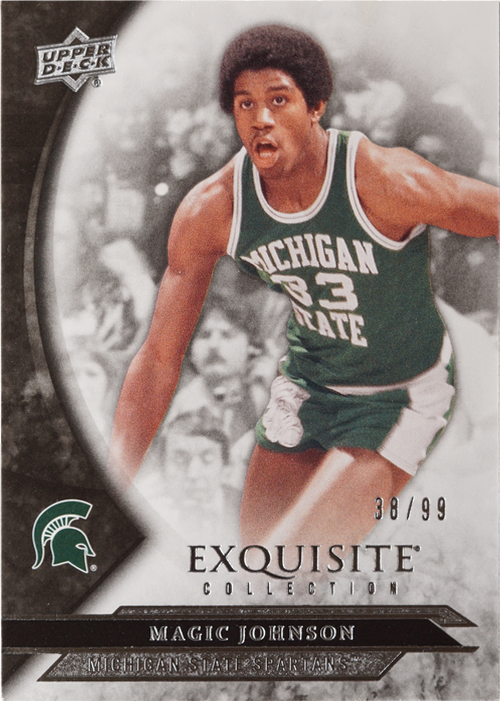 Magic Johnson trading card