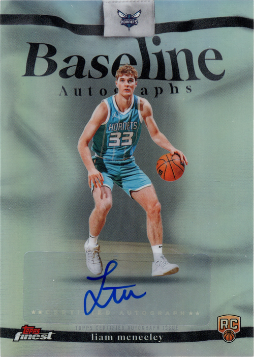 Liam McNeeley trading card