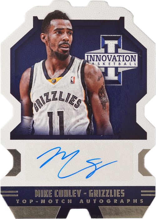 Mike Conley trading card