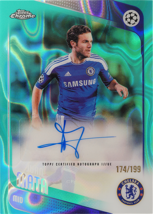 Juan Mata trading card