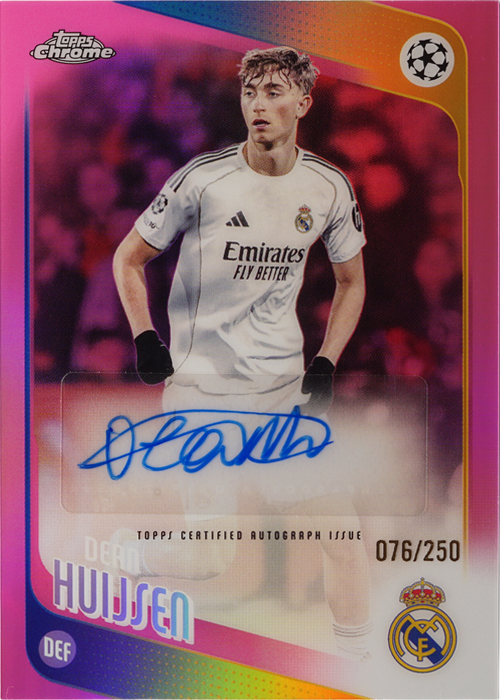 Dean Huijsen trading card