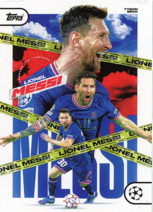 Lionel Messi trading card