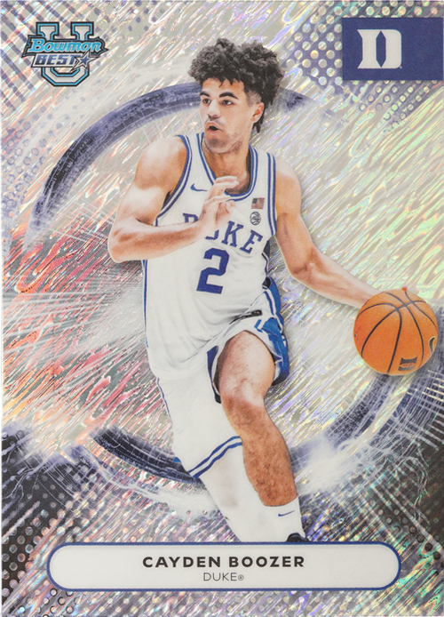 Cayden Boozer trading card