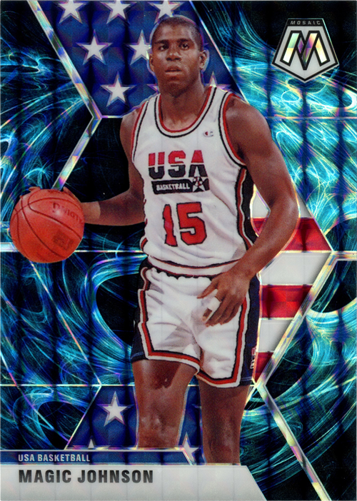 Magic Johnson trading card